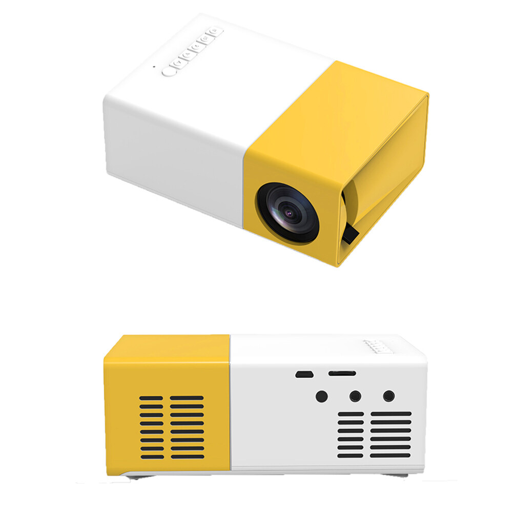 Blue Parrot Yg300 Pro Android Mini Projector Wireless Hdmi-compatible Usb Audio Led Portable Home Media Video Player